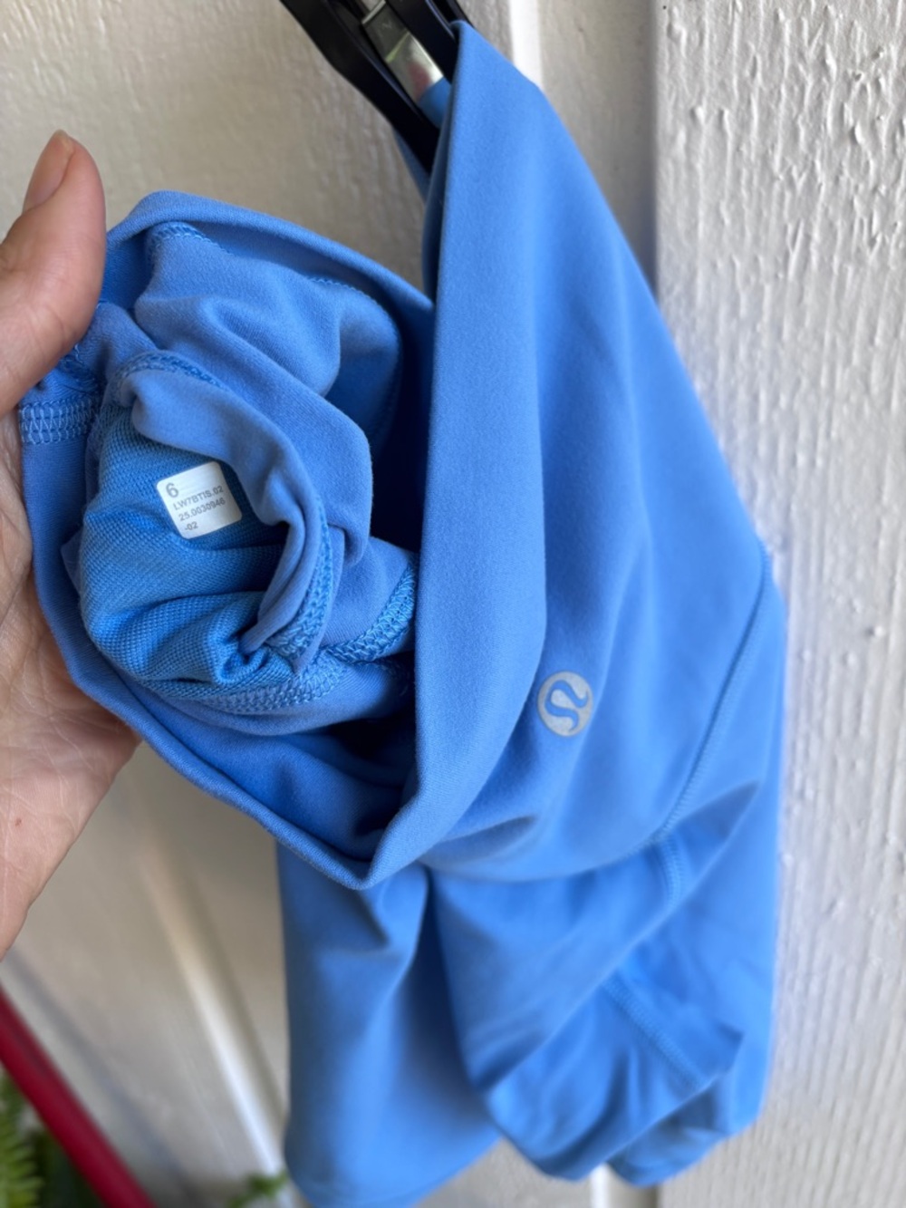 lululemon athletica High-Rise Bike Shorts in Periwinkle - Picture 4 of 4